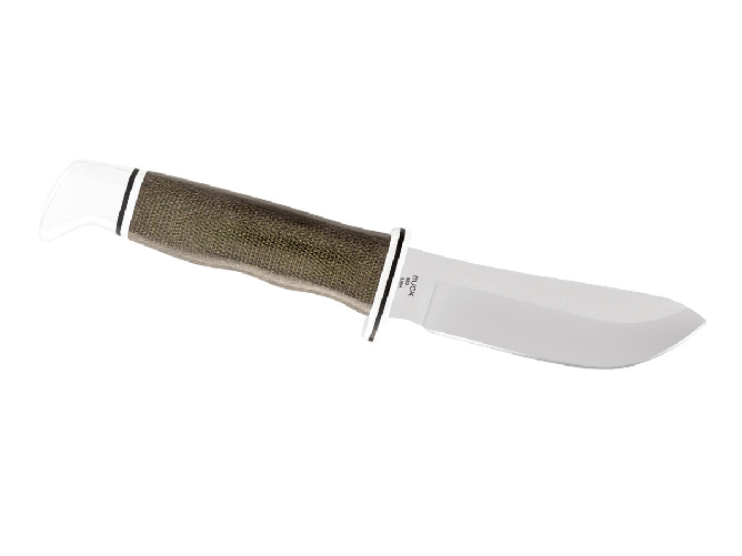 Buck Buck SKINNER PRO GREEN MICARTA 103GRS1