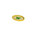 WD LIFESTYLE VASSOIO/VUOTATASCHE OVALE 28X17cm FARFALLA