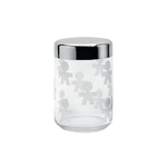 ALESSI BARATTOLO Girotondo 100cl Vetro e Acciaio Inox