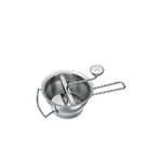 KUCHENPROFI PASSAVERDURA 4 DISCHI ACCIAIO INOX 20cm
