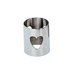 ALESSI PORTATOVAGLIOLI Girotondo Cuore Acciaio Inox