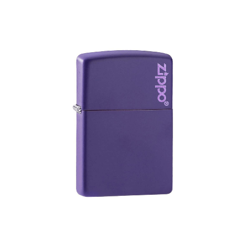 Zippo 237ZL ACCENDINO ZIPPO VIOLA MATTE CON LOGO