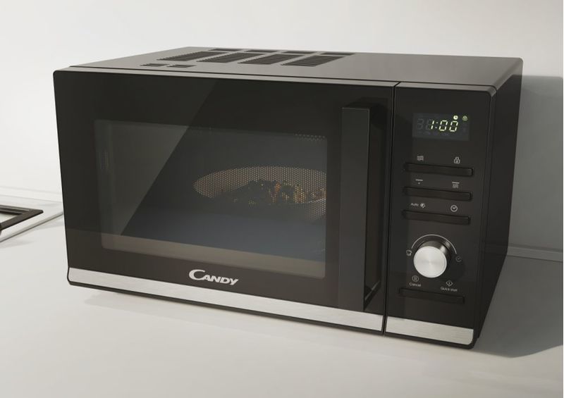 Candy-Moderna-CMGA23TNDB-Superficie-piana-Microonde-con-grill-23-L-900-W-Nero