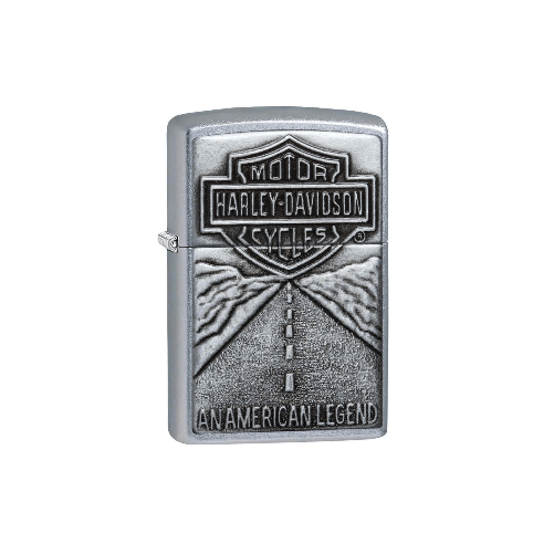 Zippo 20229 ACCENDINO ZIPPO HARLEY DAVIDSON PLACCA AMERICAN LEGEND