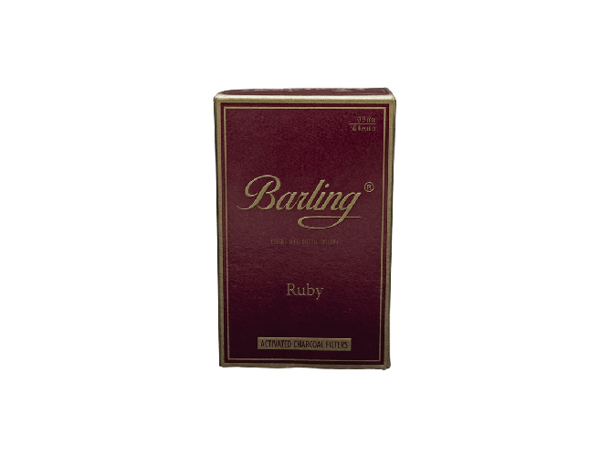 Barling Barling RUBY FILTRO X PIPA CARBONE ATTIVO 9 mm 50 pz (40100)