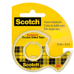 SCOTCH NASTRO BIADESIVO Scotch 6,3MTX12MM 665-136D PERMANENTE S/LINER IN CHIOCCIOLA