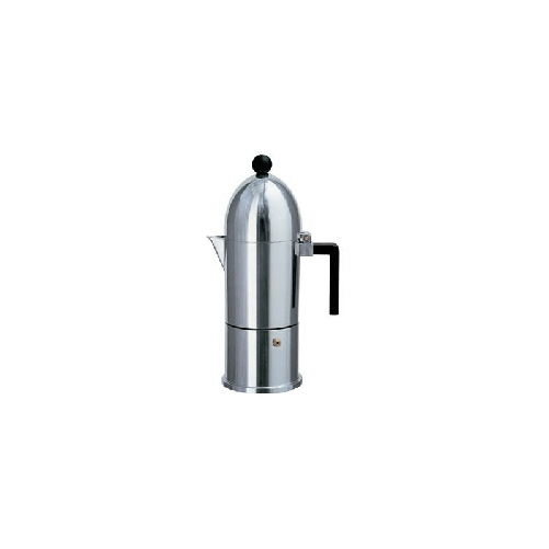 ALESSI CAFFETTIERA ESPRESSO LA CUPOLA 3 TAZZA Alluminio