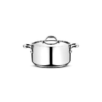 LAGOSTINA CASSERUOLA con COPERCHIO Accademia Lagofusion 18cm Trimetallo