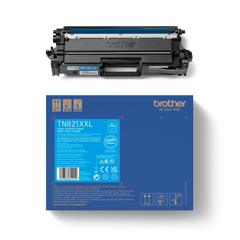 Brother-TN-821XXLC-cartuccia-toner-1-pz-Originale-Ciano