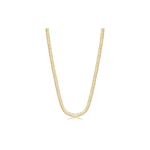 SAGAPO COLLANA Chunky PVD ORO SNAKE