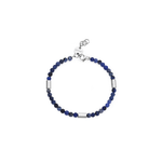 SAGAPO BRACCIALE Riot ACCIAIO e SODALITE