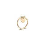 SAGAPO ANELLO Feelings PVD ORO CUORE