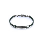 SAGAPO BRACCIALE Panama NERO VERDE