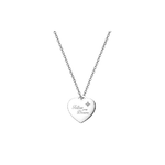 SAGAPO COLLANA Be My Always ACCIAIO CUORE 'FOLLOW YOUR DREAM'