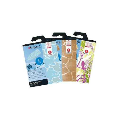 BRABANTIA FODERA RICAMBIO ASSE STIRO COTONE 124x38 B Decori Assortiti