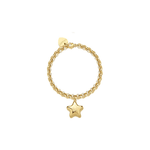 SAGAPO BRACCIALE STELLAR PVD ORO STELLA