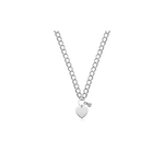 SAGAPO COLLANA My Love ACCIAIO CUORE CATENA