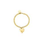 SAGAPO BRACCIALE STELLAR PVD ORO CUORE