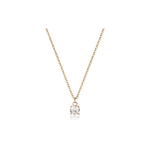 SAGAPO COLLANA Dazzly PVD ORO CRISTALLO BIANCO