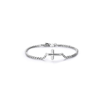 SAGAPO BRACCIALE Rouge ACCIAIO CROCE