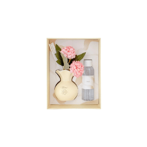 THUN CONFEZIONE REGALO MINI DIFFUSORE CON FIORI TAUPE