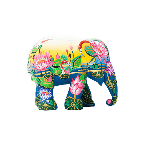 ELEPHANT PARADE ELEFANTE AMAZING LOTUS 10cm