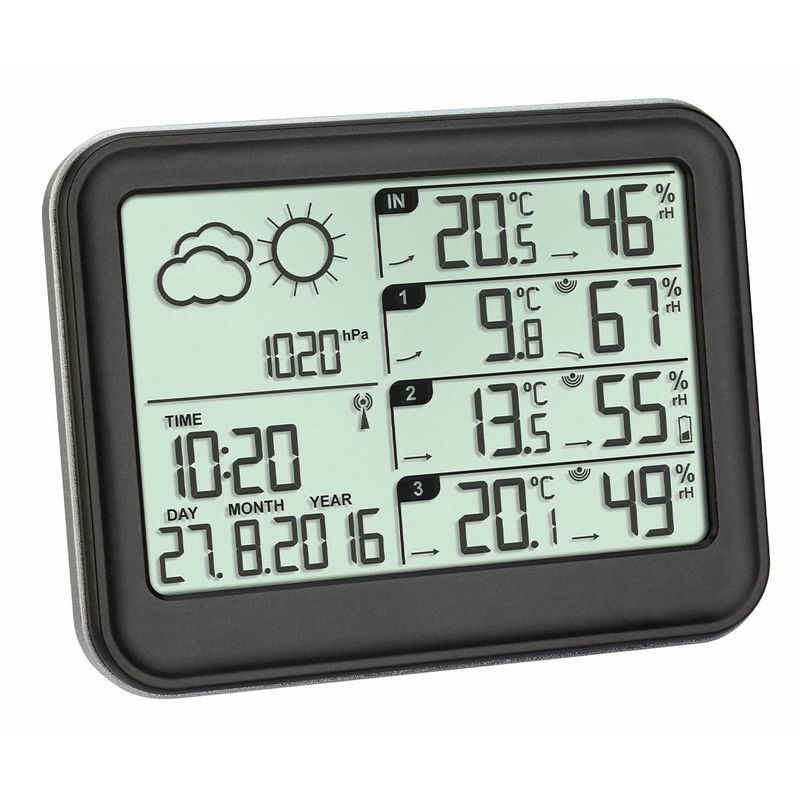 TFA-Dostmann-35.1142-Nero-LCD-Batteria