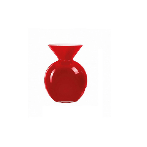 ONLYLUX VASO PALLOTTINO OPALE ROSSO 30cm