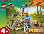 LEGO-Jurassic-Park-76957-La-Fuga-del-Velociraptor-Dinosauro-Giocattolo-per-Bambini-4--Anni-con-Dino-Fuoristrada-e-2-Minifigure