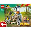LEGO-Jurassic-Park-76957-La-Fuga-del-Velociraptor-Dinosauro-Giocattolo-per-Bambini-4--Anni-con-Dino-Fuoristrada-e-2-Minifigure