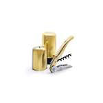 PULLTEX SET VINO CAVATAPPI e 2 TAPPI Monza Oro