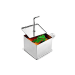 WESTMARK 2 COPAPASTA QUADRATI con ESPULSORE AcciaiO inox