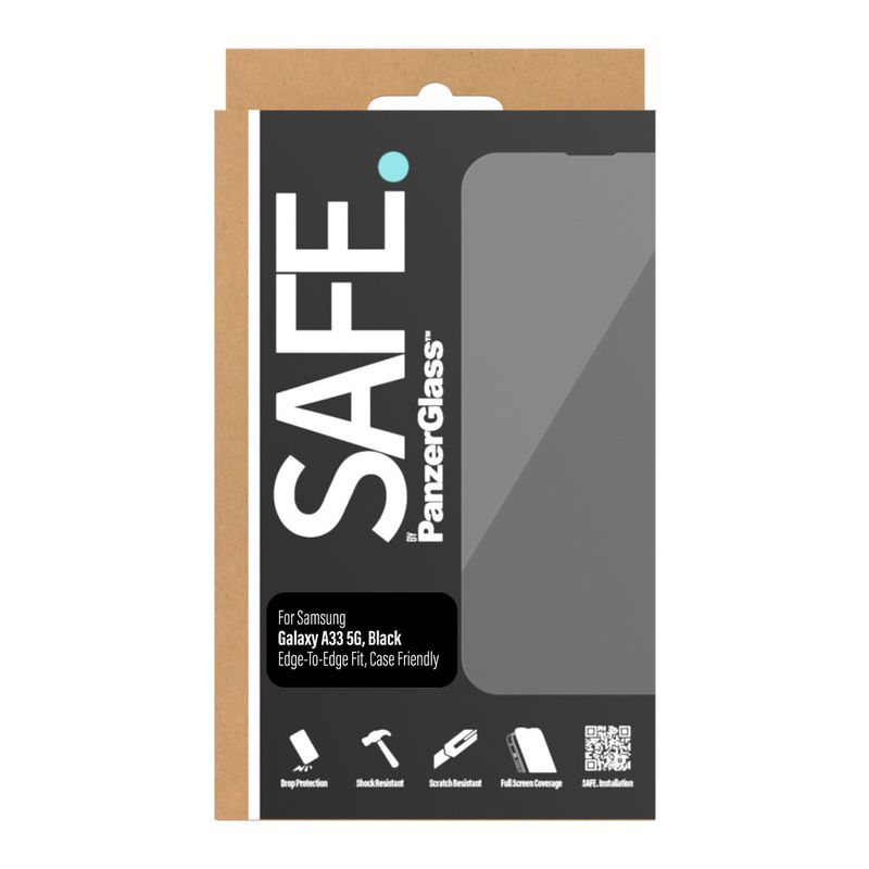 PanzerGlass-SAFE-Samsung-Galaxy-A33-5G-Case-Friendly---Black--SAFE95101--Pellicola-proteggischermo-trasparente-1-pz