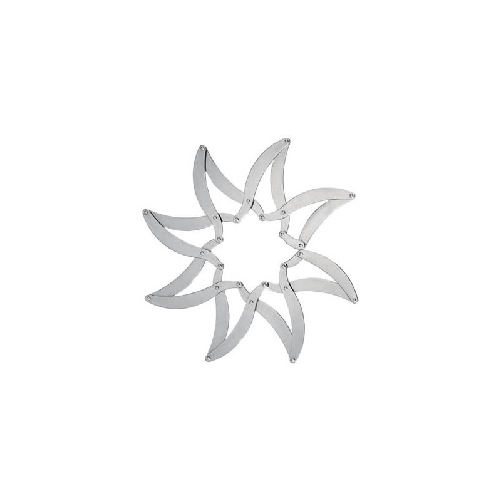 ALESSI SOTTOPENTOLA ESTENSIBILE Augh Acciaio Inox