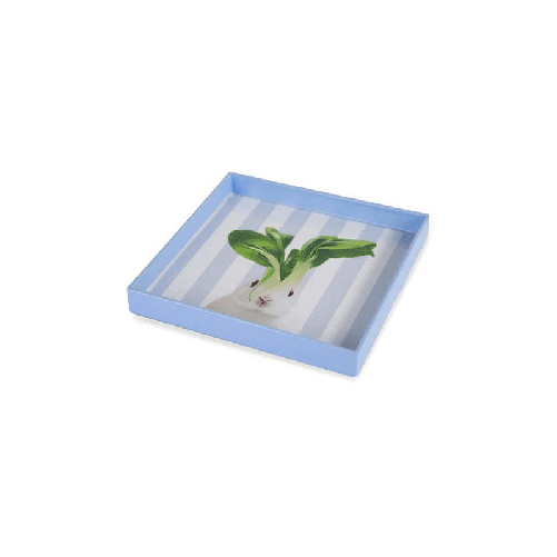 WD LIFESTYLE VASSOIO/VUOTATASCHE QUADRATO 20X20cm CONIGLIO