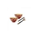 WD LIFESTYLE 2 COPPETTE DECORATE Rosso 11x6cm 300ml