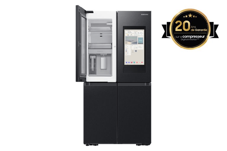 Samsung rf65dg9h0eb1 frigorifero side-by-side libera installazione 636 l e nero