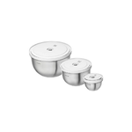 ZWILLING 3 CIOTOLE SOTTOVUOTO INOX Fresh Save S-M-L