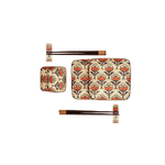 WD LIFESTYLE SET SUSHI Rosso (2 PIATTI - 2 CIOTOLE)
