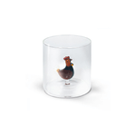 WD LIFESTYLE BICCHIERE VETRO BOROSILICATO Monterey Pappagallo 250ml