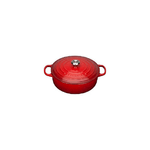 LE CREUSET TEGAME TONDO GHISA 30cm Evolution Ciliegia COCOTTE