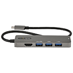 StarTech.com-Adattatore-Multiporta-USB-C---Mini-Docking-station-USB-C-a-HDMI-4K-60Hz--HDR10--Pass-Through-Power-Delivery-100-W---Hub-4-Porte-USB-3.0---Mini-Dock-USB-Type-C---Cavo-da-30-cm--DKT30CHPD3-