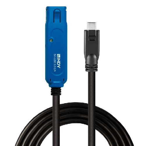 Lindy 43380 cavo usb usb 3.2 gen 1 (3.1 gen 1) 5 m usb c usb a nero