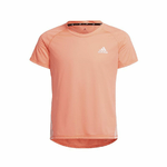 Adidas Maglia a Maniche Corte per Bambini Adidas Aeroready Three Stripes Salmone