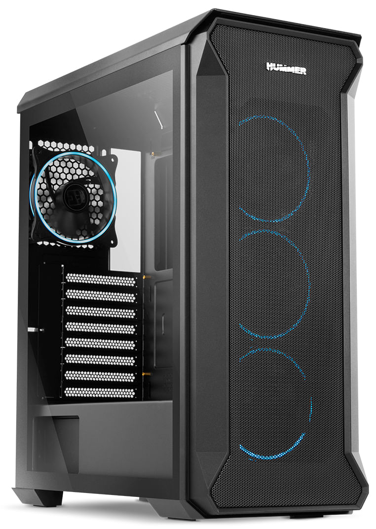 Nox-Hummer-Quantum-Caja-Torre-ATX-Micro-Atx-e-ITX---Glass-temperato---7x-SSD-2.5---2x-HDD-3.5---USB-3.0-USB-2.0---Supp