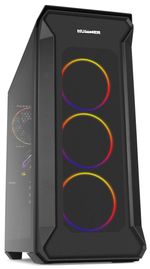 Nox-Hummer-Quantum-Caja-Torre-ATX-Micro-Atx-e-ITX---Glass-temperato---7x-SSD-2.5---2x-HDD-3.5---USB-3.0-USB-2.0---Supp