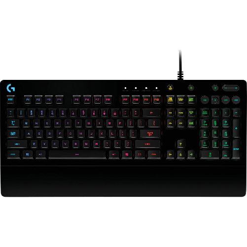 Logitech Tastiera per Giochi Logitech G213 Nero Qwerty in Spagnolo QWERTY Qwerty portoghese