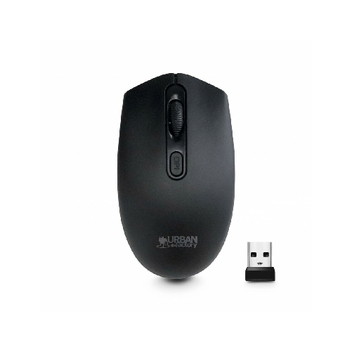 Urban Factory Mouse senza Fili Urban Factory FCM01UF Nero 1600 dpi