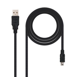 Nanocable 10.01.0405 cavo USB 4,5 m USB 2.0 USB A Mini-USB B Nero