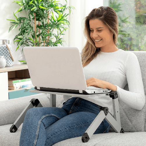 InnovaGoods Tavolo Regolabile Multiposizione per PC Portatile Omnible InnovaGoods